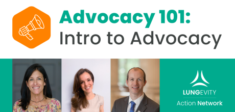 Photos of the three panelists for advocacy 101 part 1